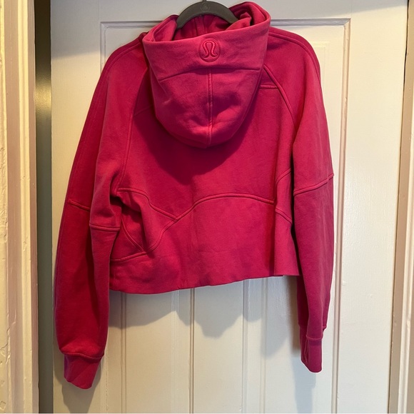 Lululemon Sonic Pink Scuba Oversized Half-Zip M/L - Picture 5 of 5